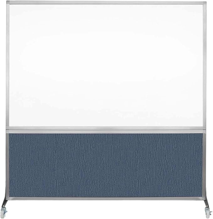 DivideWrite Mobile Whiteboard | Double Sided Dry Erase Board | Portable Office by VERSARE