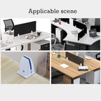 Jhanw Divider Clamp For 1/8" To 0.51" Panel, Adjustable Partition Clamp For - Image 8