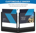 0.5-inch 3-Ring Binder, 1/2 Inch Round Ring Binder - Image 6