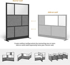 Stand Up Desk Store Expanse Modular Wall | 53'' x 70'' Wall | Expandable - Image 2