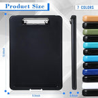 Ireer 12 Pcs Plastic Clipboard - Image 2