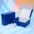 PHAREGE 12x9x4 inch Gift Shipping Boxes Bulk 20 Pack Blue, Tab Lock Tuck Top - Image 5
