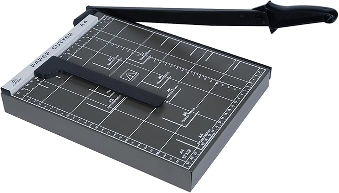 LSINBIU Guillotine Paper Cutter, 12 Sheets Capacity by Unknown