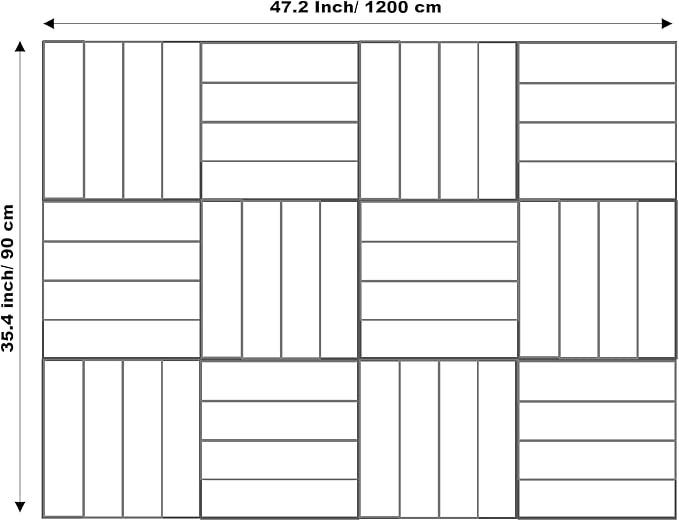 DECORITA Felt Bulletin Board Tiles | Modern Cork Board Alternative | Large Cork - Image 5