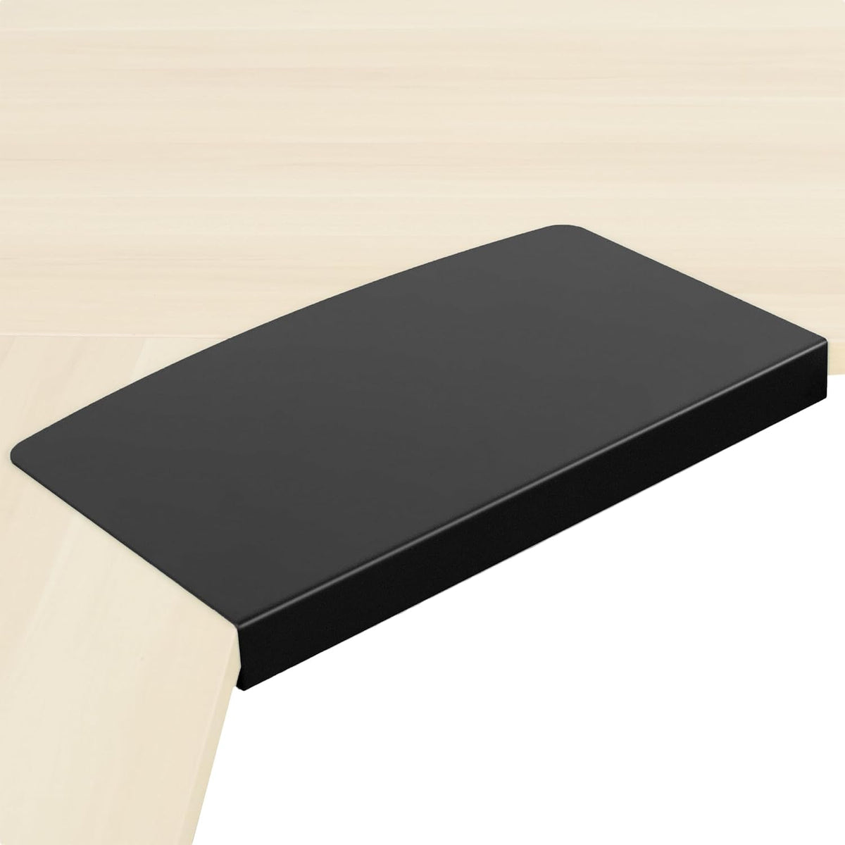 VIVO Black 17 in Corner Desk Connector Platform, DESK-AC07S