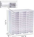 Krafetto 36 Grids Ink Pad Storage Rack, Wall-mountable Stamp Pad Organizer - Image 2