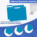 File Folder, HERKKA 120 Pack 1/3 Cut Tab File Folders, File Folders Great - Image 4