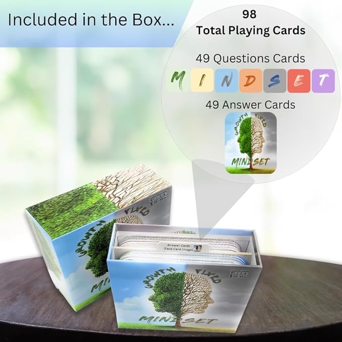 Thought-Spot Growth/Fixed Mindset Card Game: Cultivates Coping & Social Skills; - Image 8