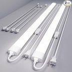Modlicht 4FT Plug in Light 2PCS, Linkable Shop Lights by Modlicht