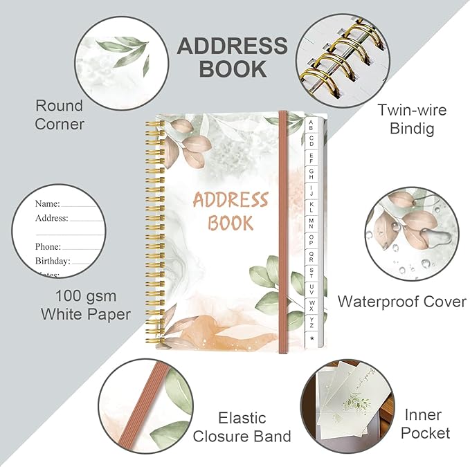 Address Book with Alphabetical Tabs - Image 2