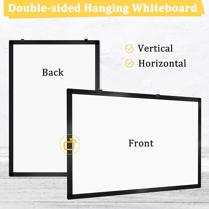 AMUSIGHT Double-Sided Magnetic Whiteboard - Image 2