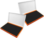 2 Pack Plastic Case Stamp Pad Large Size by ZIGEL