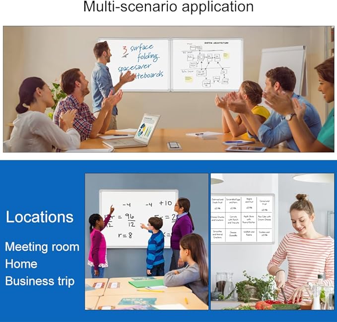 DEVELOP Magnetic Dry Erase Board 18x24 Inch, Small Aluminum Frame Wall-Mounted - Image 8