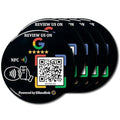 Epoxy Sticky Card with NFC Chip & QR Code by Effasaflink
