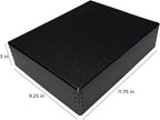 Lineco Museum Archival Storage Box, 9.25x11.75x3 in. Drop Front Design. - Image 2
