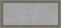 Amanti Art Grey Framed Magnetic Board 25x53 Oversize Vision Board by AmantiArt
