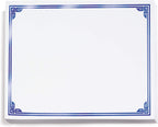 PaperDirect Blue on White Classic Specialty Certificates, 8½ x11, Foil Accents