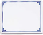 PaperDirect Blue on White Classic Specialty Certificates, 8½ x11, Foil Accents by PaperDirect
