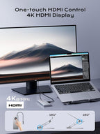 minisopuru USB C Laptop Docking Station Stand - Image 3