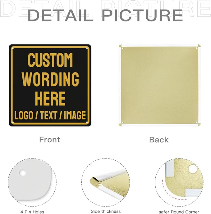 Custom Sign Bulk Personalized Metal Signs - Image 7