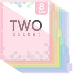 SKYDUE Pastel Binder Dividers by SKYDUE