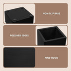 CMLKLZD Black Desk Organizer Set of 3 - Image 7