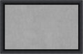 Amanti Art Black Framed Magnetic Board 23x35 Large Vision Board by AmantiArt