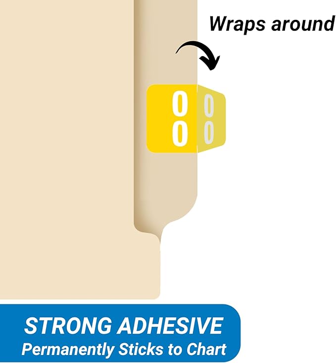 Doctor Stuff - File Folder Labels, Terminal Digit Filing, Consecutive Double - Image 3