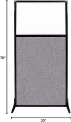 Versare Workstation Partition | Portable Wall Divider | Modern Office Cubicle | - Image 8