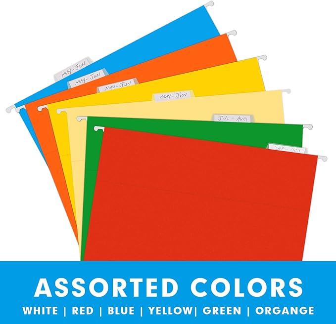 Hanging File Folders, RAZCC 30 Pack Reinforced Hanging Folders Letter Size - Image 5