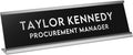 Custom Engraved Desk Plate | Personalized by 904Custom