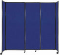 Versare Straightwall Sliding Portable Wall Partition | Freestanding Office by VERSARE