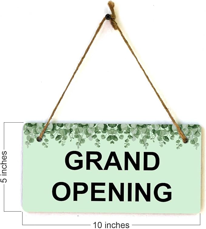 Signs ByLITA Eucalyptus Greenery Personalized Hanging Wall or Door Sign | - Image 7