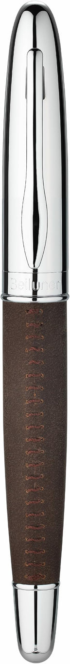 BEILUNER 318 Luxury Leather Pen, Full Grain Oil Tan Crazy Horse Cowhide Leather - Image 9