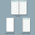 POPRUN 2026 Pocket Planner Weekly and Monthly Calendar - Image 5