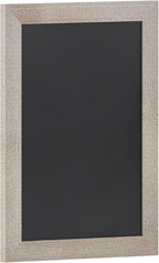 HBCY Creations 18" X 24" Weathered Lightwash Solid Wood Frame Wall Chalkboard by HBCYCreations