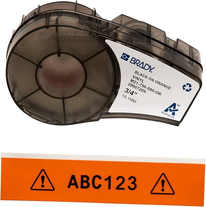 Brady Authentic All-Weather Vinyl Label by BradyCorp