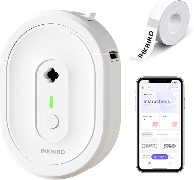 Inkbird Bluetooth Label Maker Machine by Inkbird