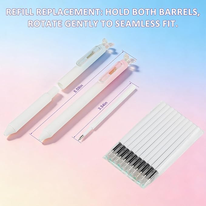 ZJEOSO Gel Pens Fine Point, - Image 7