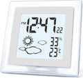 VOILEIPAGI Small Clock Digital Battery Operated Alarm Clock by VOILEIPAGI