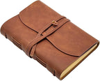 Dark Brown Notebook Journal by leatherjournal