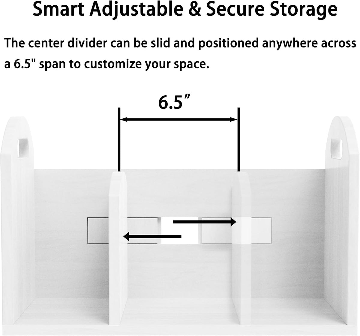 100% Solid Wood Adjustable Desktop Bookshelf, Retro Tabletop Book Shelf File ...