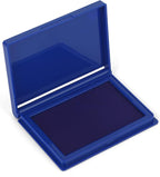 Blue Stamp Pad, 4 x 2.5 Inch Premium Quality Ink Pad by Hoiny