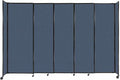 Versare Straightwall Sliding Portable Wall Partition | Freestanding Office by VERSARE
