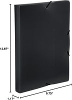 Viquel Elastic Closures A4 Polypropylene Coolbox Black