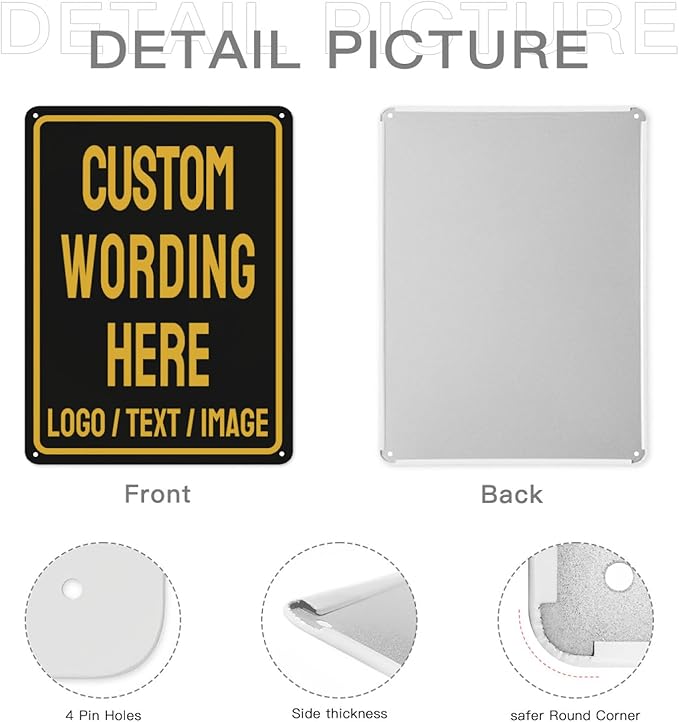Custom Sign Bulk Personalized Metal Signs - Image 7