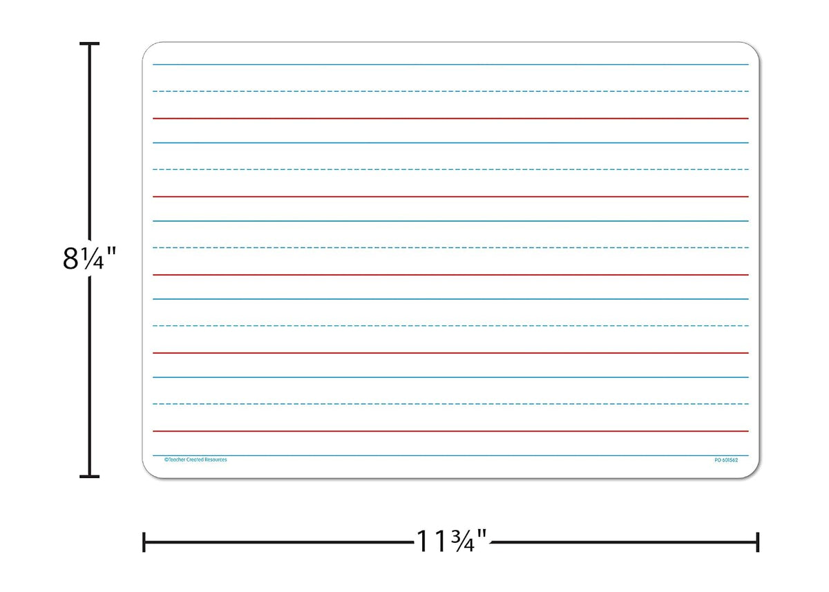 Teacher Created Resources Double-Sided Writing Dry Erase Boards (TCR77889)