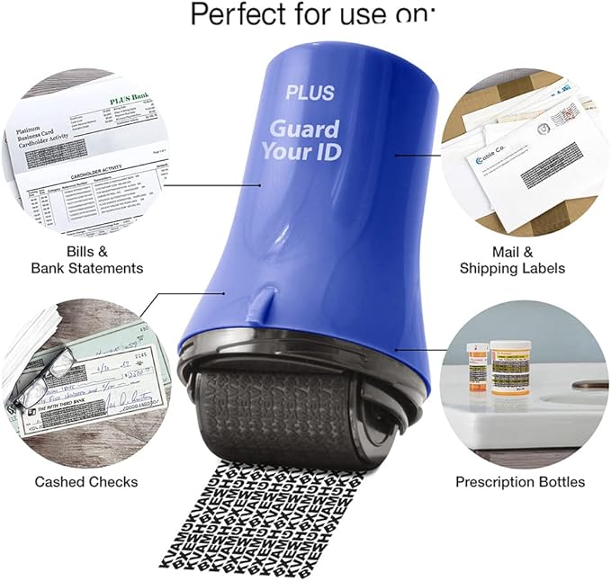 Guard Your ID Wide Advanced Roller 2.0 Identity Theft Prevention Security Stamp - Image 6