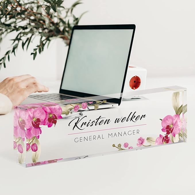 Desk Name Plate Personalized, Custom Name Plates - Image 5