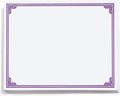 PaperDirect Purple on White Classic Specialty Certificates, 8½ x11, Foil Accents by PaperDirect